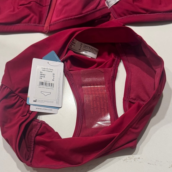 Amoena Dubai Two-Piece Burgundy Bikini Set - Picture 7 of 8